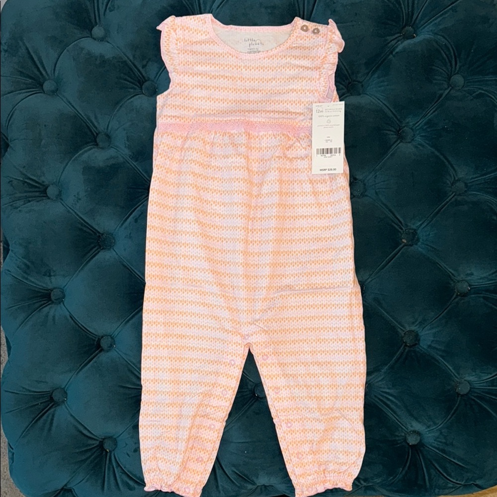 NEW Little Planet by Carter’s Patterned Girls Jumpsuit in 12M